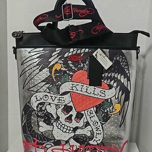 Ed Hardy NWY back pack / tote